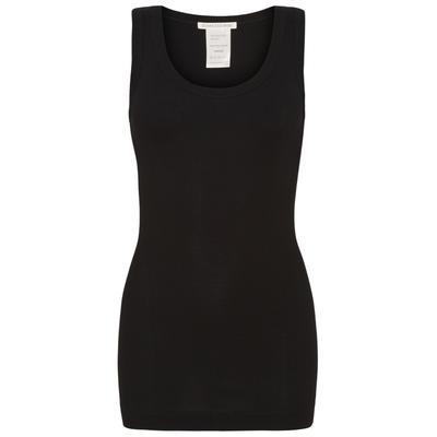 Funktionstop SEAMLESS BASIC "Seamless Basic Top Crush", Damen, Gr. S/M, schwarz, Obermaterial: 100% Baumwolle, Tops