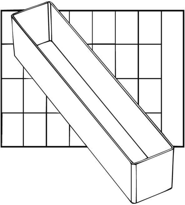 A9-4 Casier H47xL39xP218 mm ; raaco (114585)