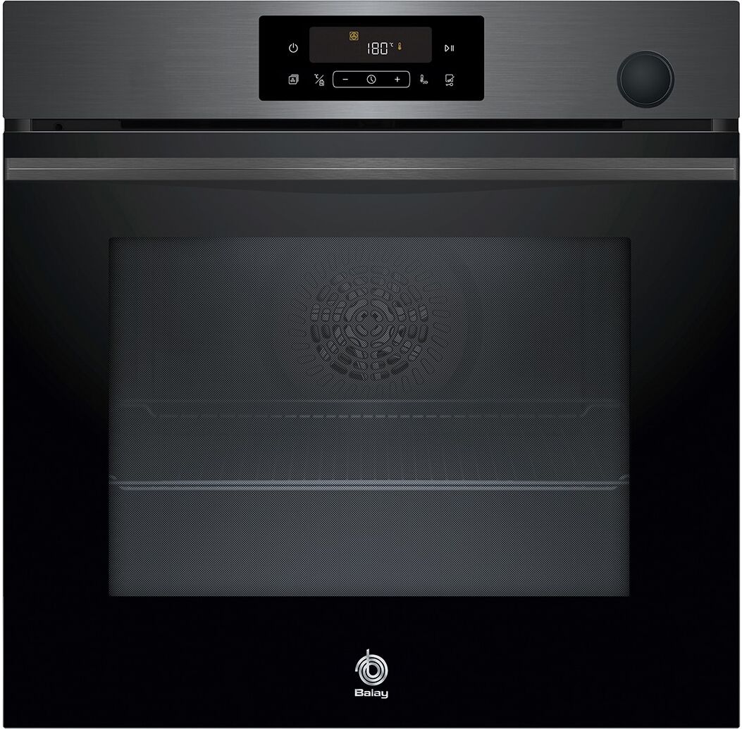 Balay Horno multifunción con vapor y limpieza pirolítica - 3HA4821G3. Grafito