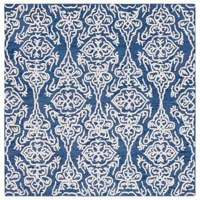 SAFAVIEH Handmade Blossom Mahalia Modern Floral Wool Rug