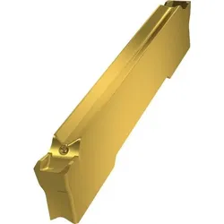 Wendeschneidplatte ISO GL2-D200G02R12-PR:G8330 Breite 2mm PVD beschichtet Gold