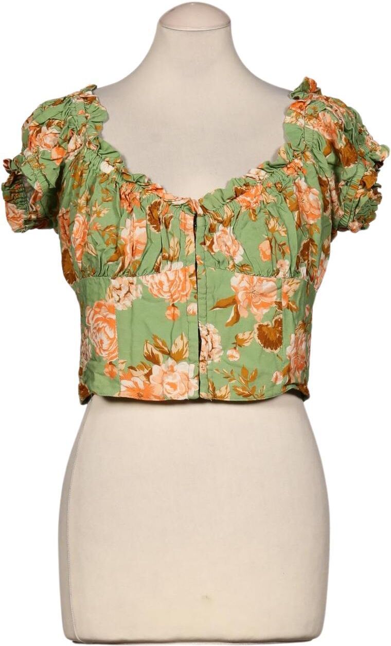 Urban Outfitters Damen Bluse, Grün, Gr. M, kein / Etikett - Second Hand