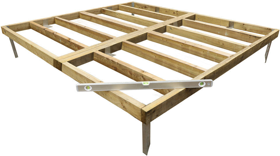 Mercia Garden Products Mercia 12 x 8 Pressure Treated Wooden Shed Base