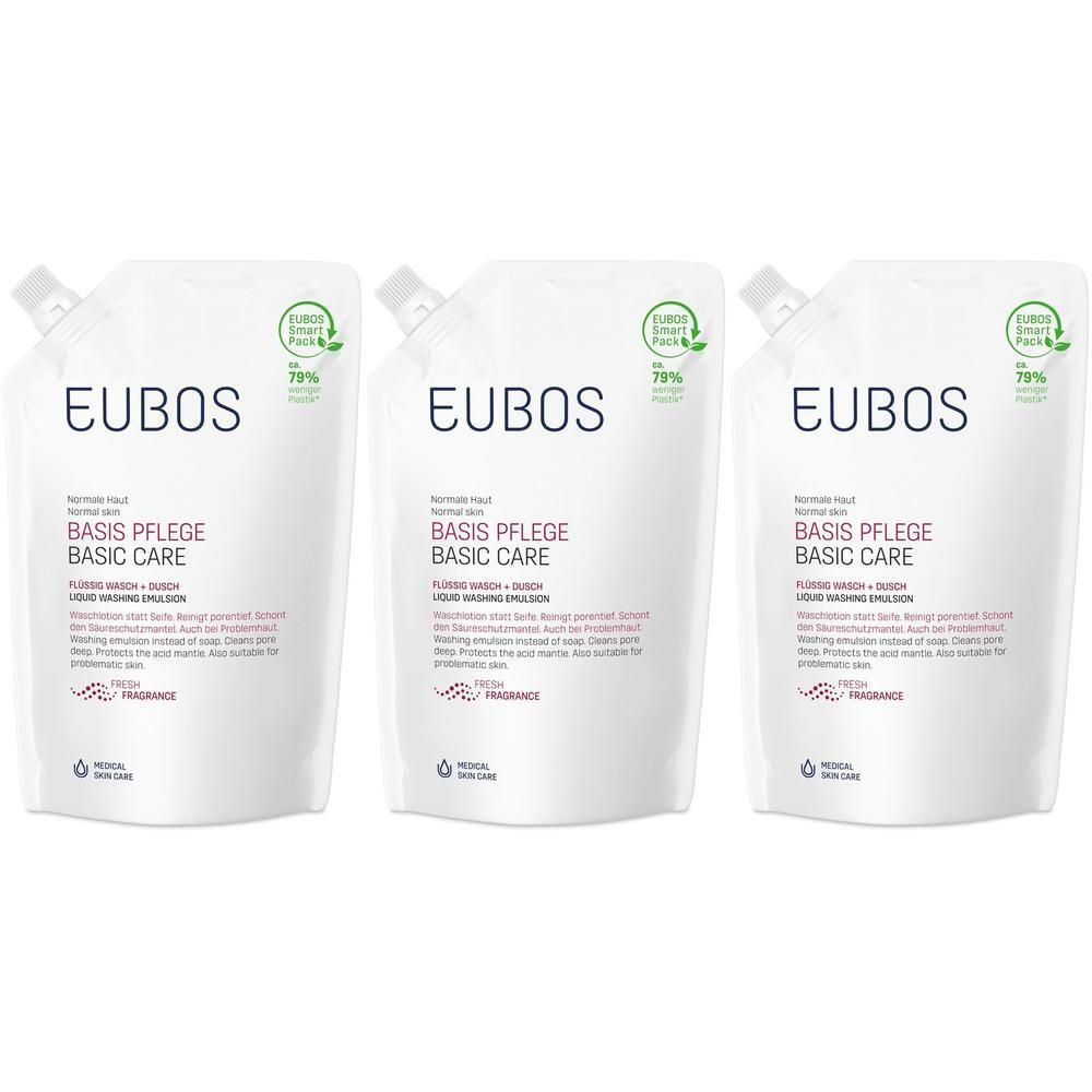 Eubos Flüssig rot m.frischem Duft Nachf.Btl. x3 3x400 ml Flüssigkeit