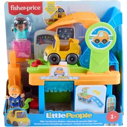Fisher-Price Little People Let's Go Service Station Playset