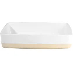 ASA Selection Grande Auflaufform rechteckig weiss 36x26x7,5cm, Auflaufform, Weiss
