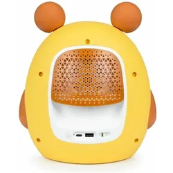 Bigben Bluetooth Speaker met Nachtlamp - King de Leeuw (BTKIDSLION) (8 h), Bluetooth Lautsprecher, Weiss
