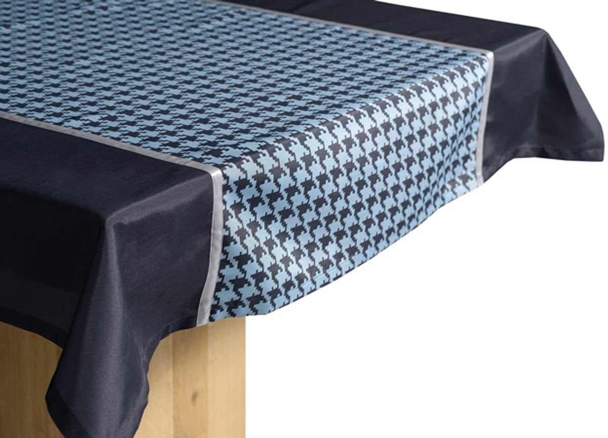 Grace Tafelkleed Textiel Blauw 135 x 240 cm