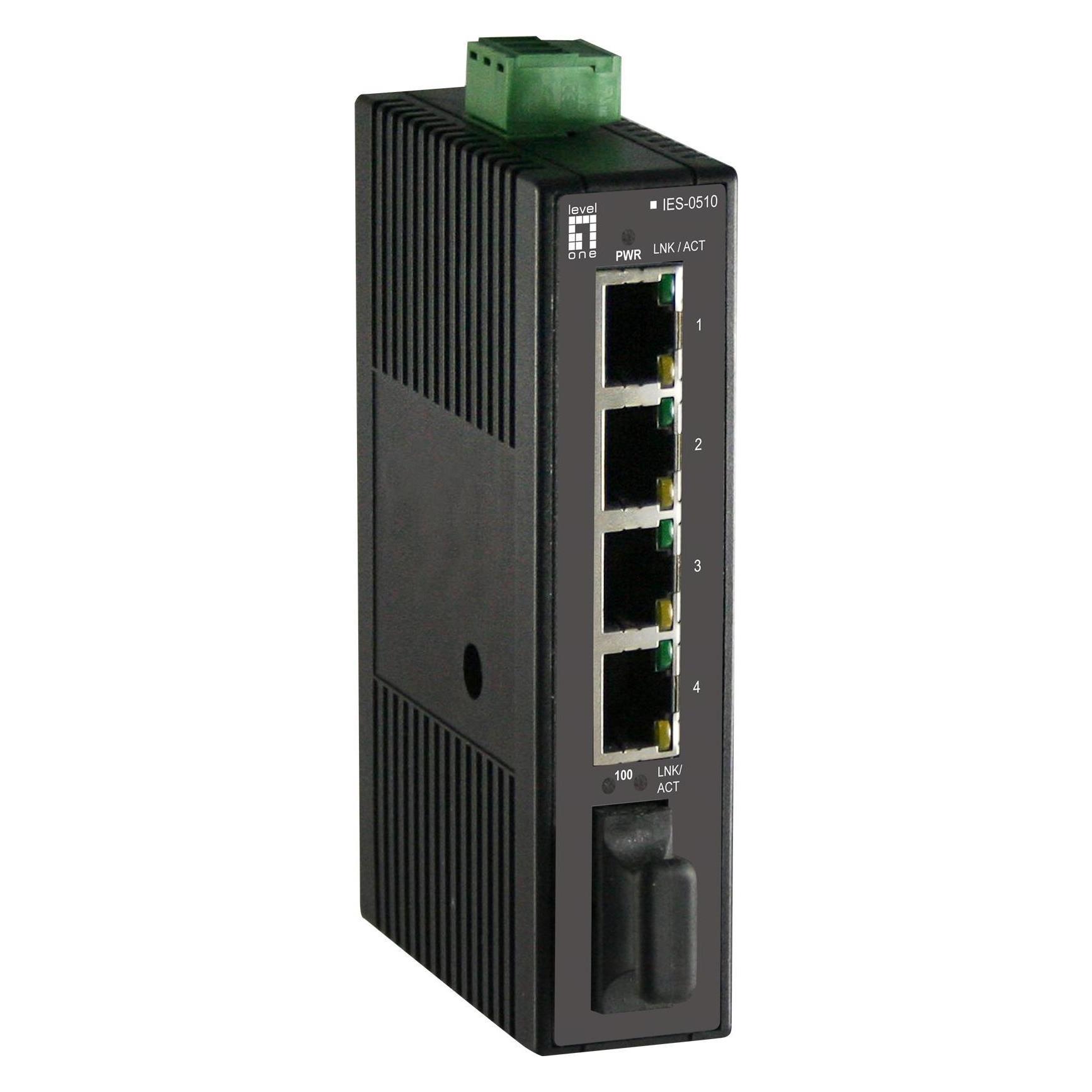 LevelOne IES-0510 (4 Ports) (IES-0510)