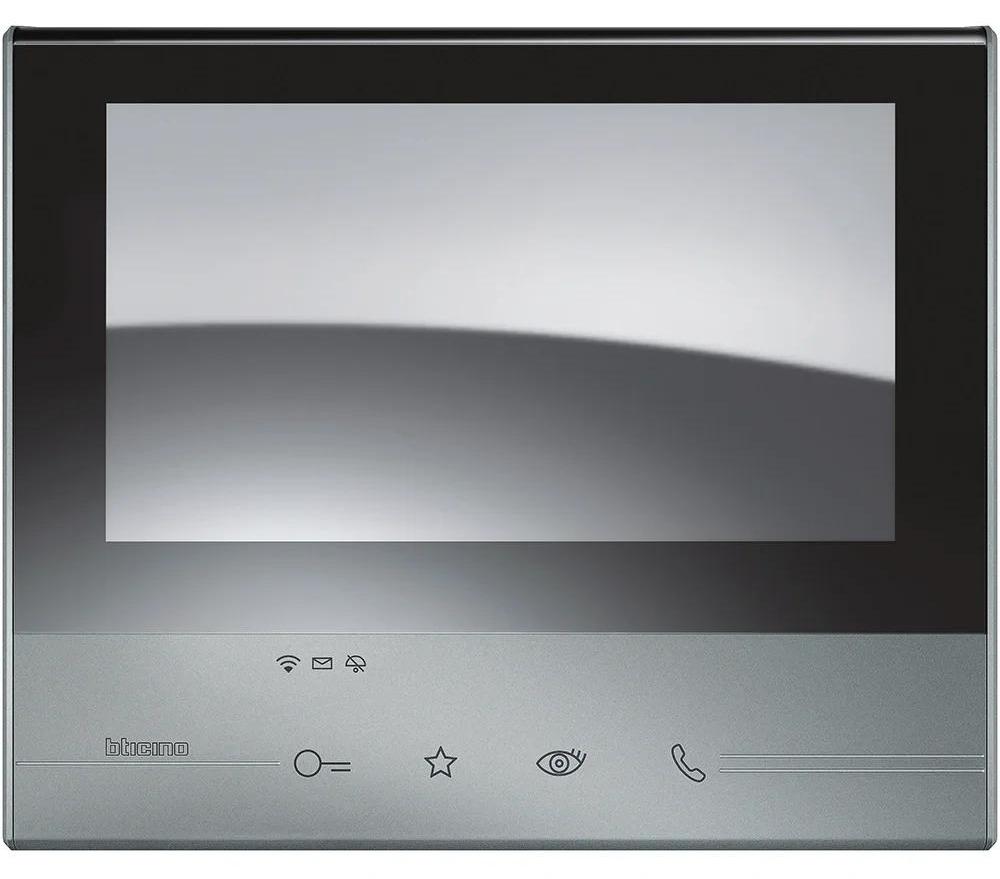BTICINO AP-Videohausstation CLASSE300 X13E mit Smartphone-Anbindung, Farbe: Schwarz, 1 Stk.