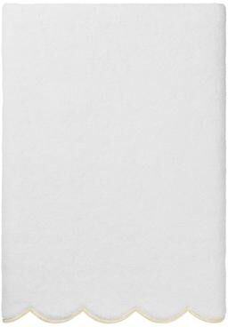 Authentic Hotel and Spa 100% Turkish Cotton ADORNIA Scallop Bath Towel