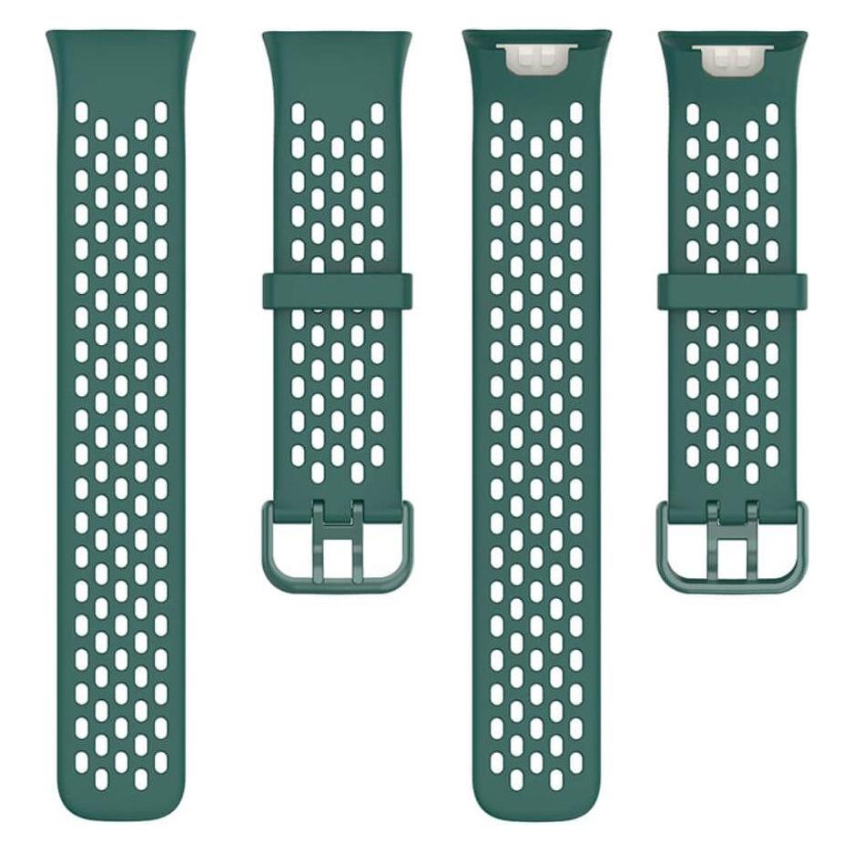 Cover-Discount Xiaomi Mi Band 7 Pro - Sportarmband gelöchert grün (Silikon) (680603978G)