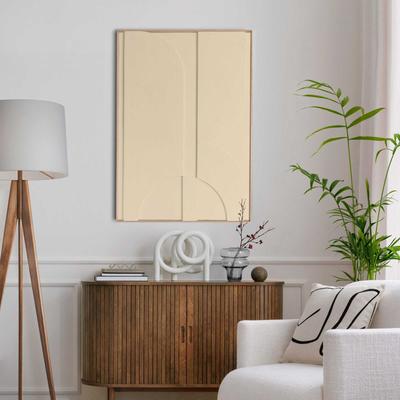 Wandbild REINDERS "Mars", beige (farbe bild(er): beige), B:70cm H:100cm T:3cm, Holzwerkstoff, Bilder
