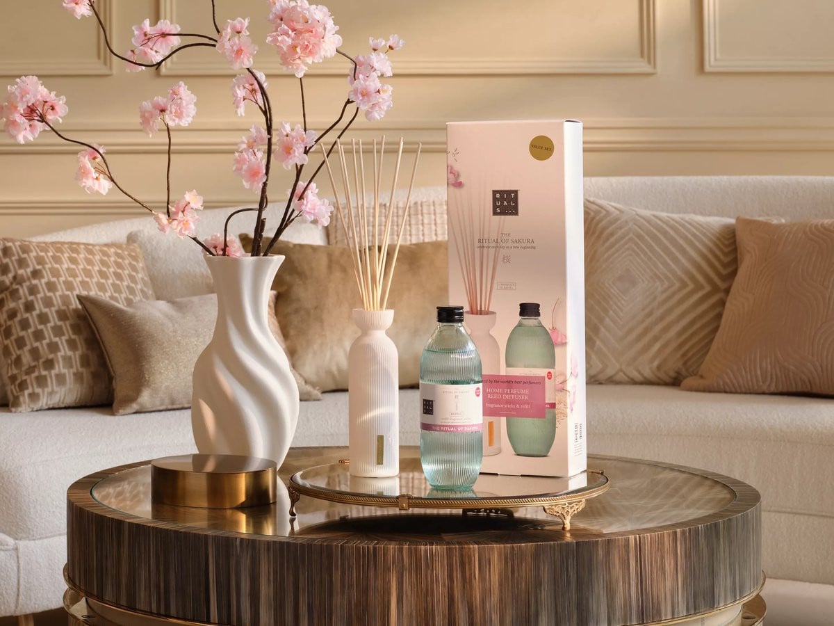 Rituals of Sakura Geurstokjes met 500 ml Refill