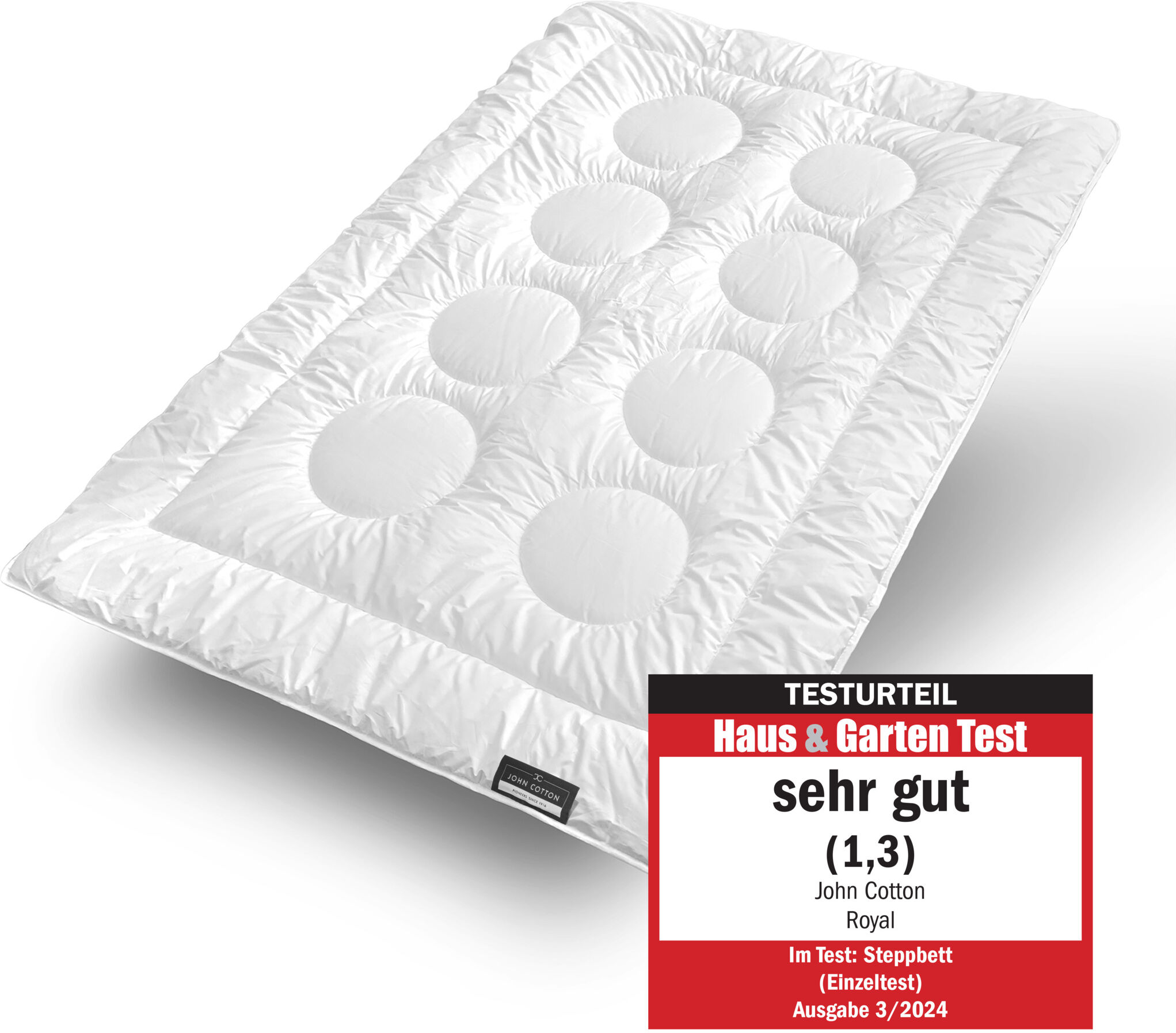 JOHN COTTON Ganzjahres-Steppbett »Royal«