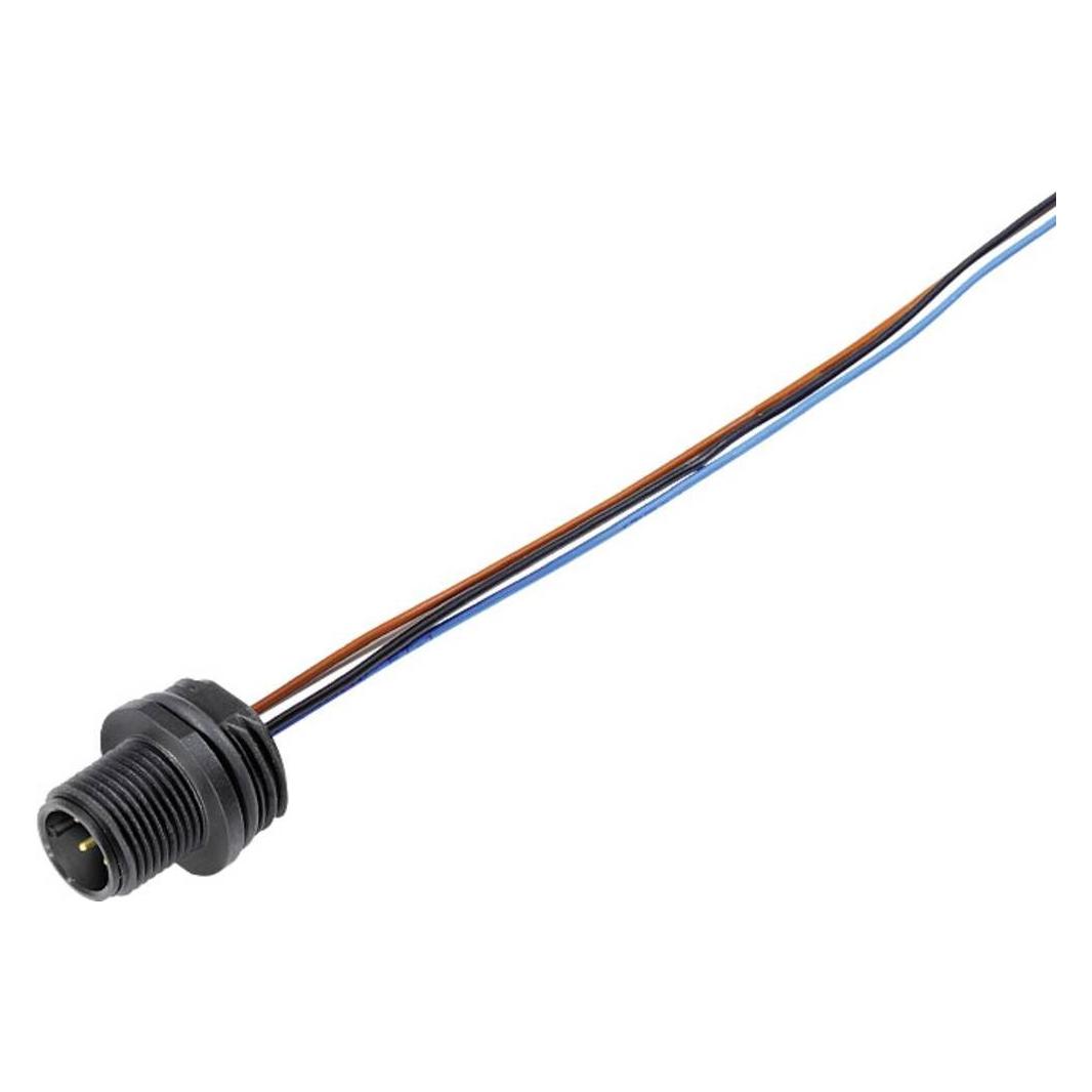 Schubiger Binder 76 4331 0011 00005-0200 Miniatur-Rundsteckverbinder Flanschstecker Gesamt (76 4331 0011 00005-0200)