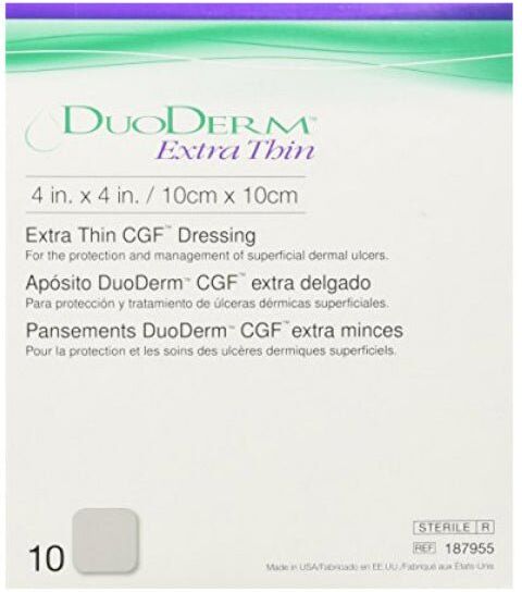 Convatec Duoderm CGF medicazione 10×10 cm 5 pezzi