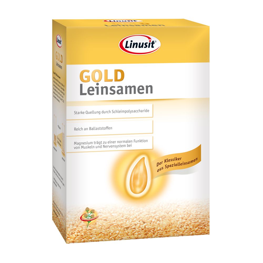 Linusit Gold Leinsamen 500 g Kerne