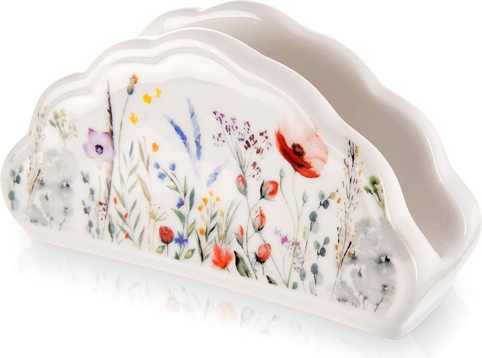 Orion Porseleinen servetthouder MAKI, B: 13 cm, D: 4,5 cm, H: 7 cm