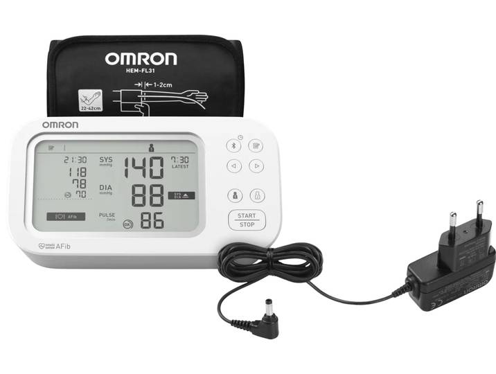 Omron X7 Smart AFib + AC Adapter