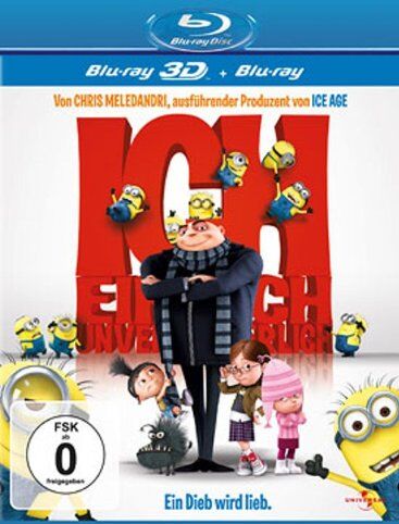 Chris Renaud - Ich - Einfach unverbesserlich (+ Blu-ray 3D) [Blu-ray] - Preis vom 08.10.2026 07:26:42 h
