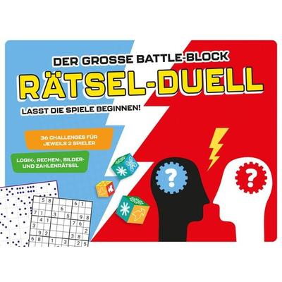 Der große Battle-Block Rätsel-Duell, Taschenbuch von , Naumann & Göbel, 978-3-625-19595-5