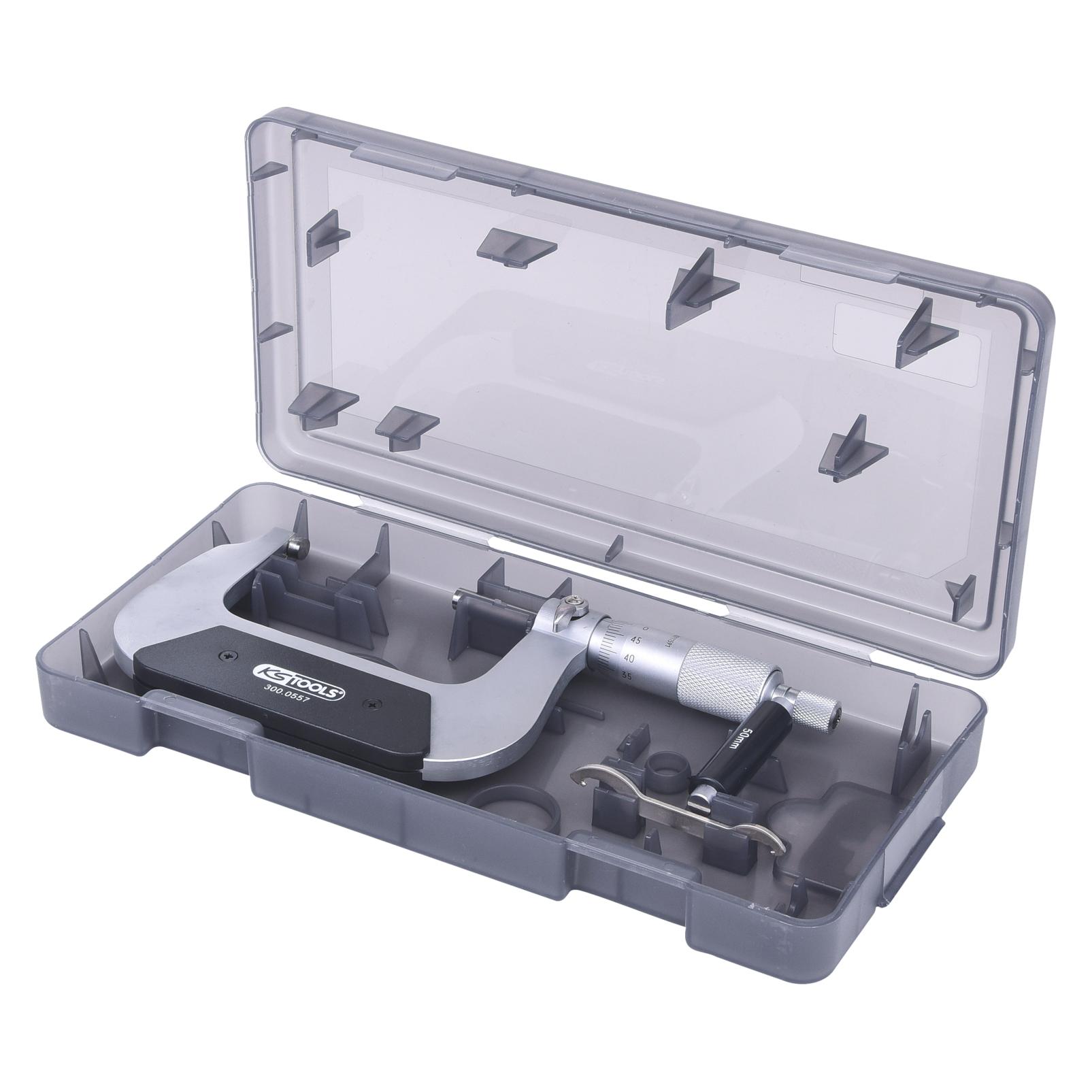 KS Tools Bügelmessschraube, mechanisch (300.0557)