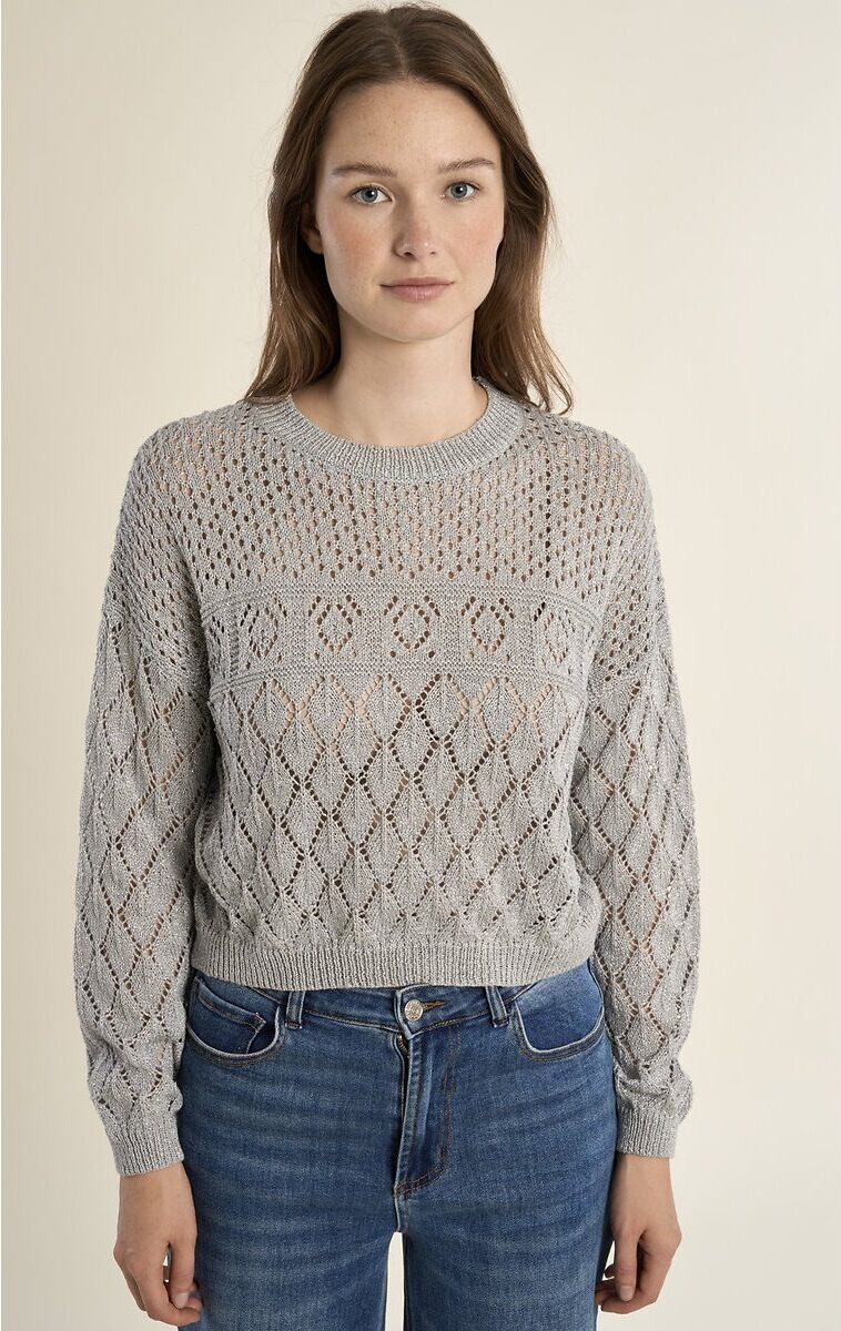 MOLLY BRACKEN Pull ajouré manches longues