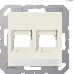 Jung A1569-2NAAT Abdeckung für ModJack 2-fach NA AT (AT&T)