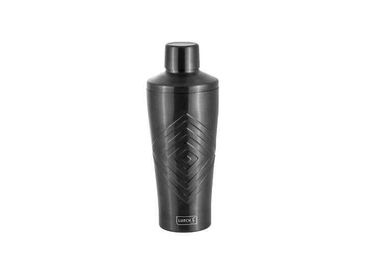 LURCH Cocktail Shaker 3-teilig, 600 l , silber (silberfarben), H:22cm Ø:8,5cm, Shaker, Cocktail Shaker