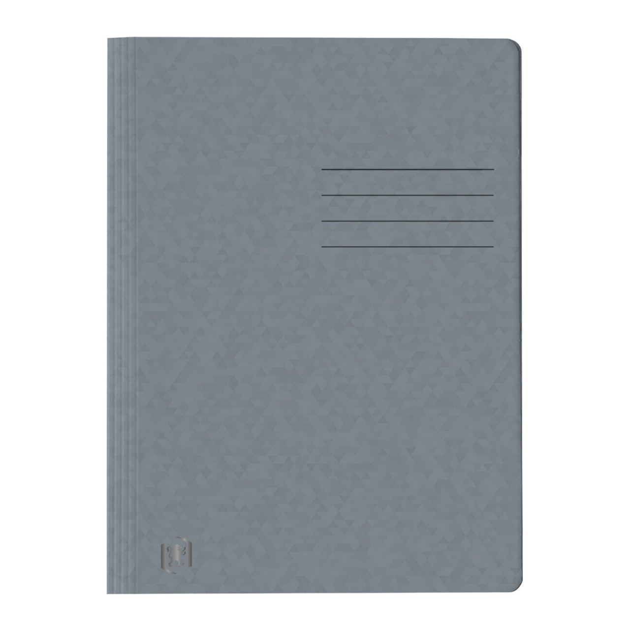 OXFORD Schnellhefter TOP FILE+ Karton grau DIN A4