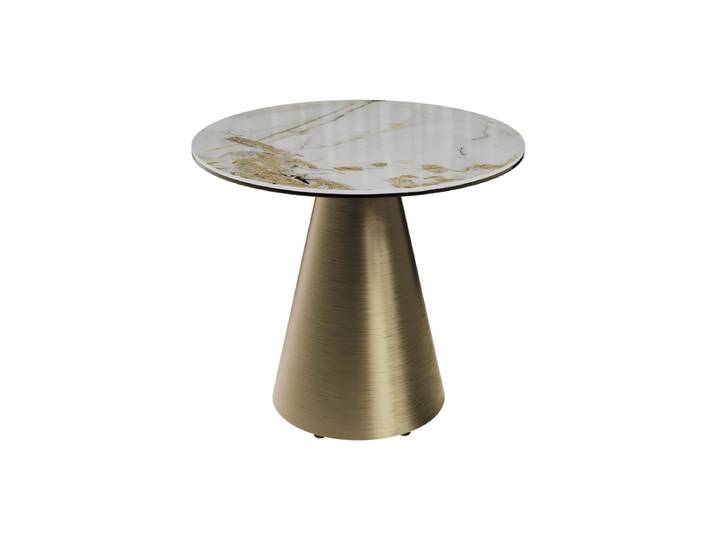 Design Beistelltisch „Faro“ Ø 55 cm Keramik Akante Design