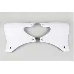 UFO, Motorrad Zubehör, UFO-Kühlerschutzgitter für Yamaha YZF/WRF 400/426 (Baujahre 2000–2002), Weiss