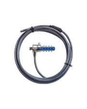 Targus Defcon CL Sicherheitskabelschloss Black Nickel 2.1 m (PA410E)