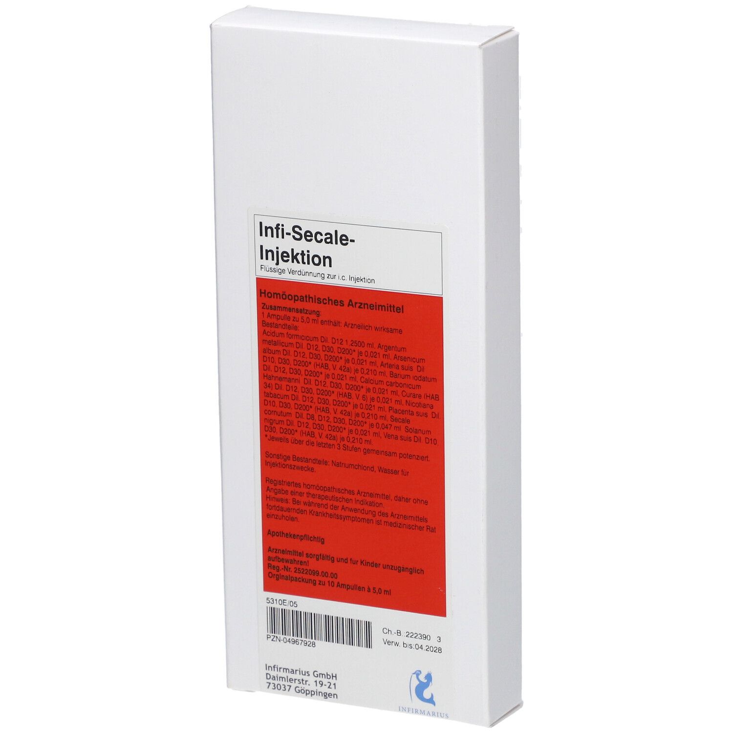 Infi Secale Injektion 10x5 ml Injektionslösung