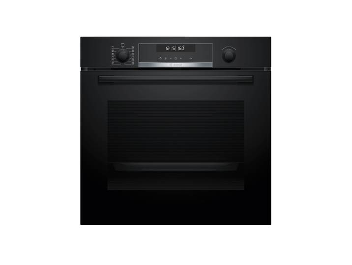 BOSCH Pyrolyse Backofen HBG578BB3 , Energieeffizienz: A+, schwarz, B:59,4cm H:59,5cm T:54,8cm, Backöfen, Air Fry für knusprige Lebensmittel & automatische Selbstreinigung, Pyrolyse Backofen