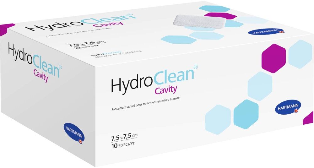 Hydroclean cavity Kompressen 7,5x7,5 cm steril