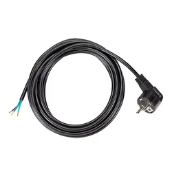 BACHMANN Zuleitung H05VV-F 3G1,0 3m, schwarz, Unverpackt