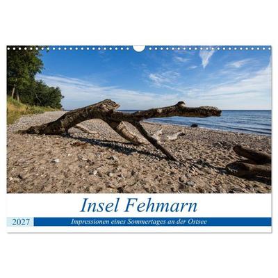 Insel Fehmarn - Impressionen eines Sommertages an der Ostsee (Wandkalender 2027 DIN A3 quer), CALVENDO Monatskalender