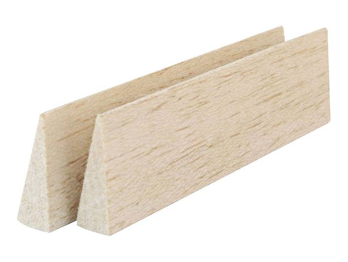 Endleiste konisch Balsa 10x25mm 1m