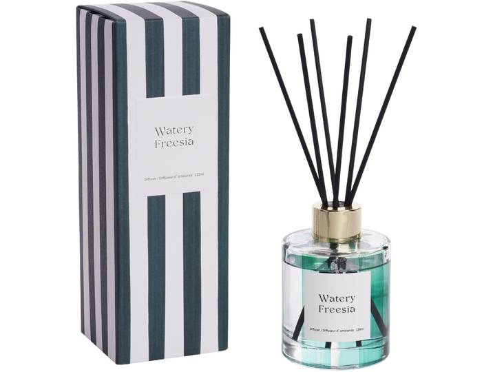 Diffusor Milena grün Watery Freesia 120 ml - Material: Glas