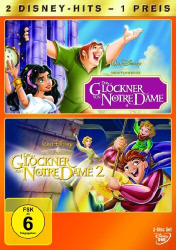 Gary Trousdale - Der Glöckner von Notre Dame / Der Glöckner von Notre Dame 2 [2 DVDs] - Preis vom 09.10.2026 07:28:09 h