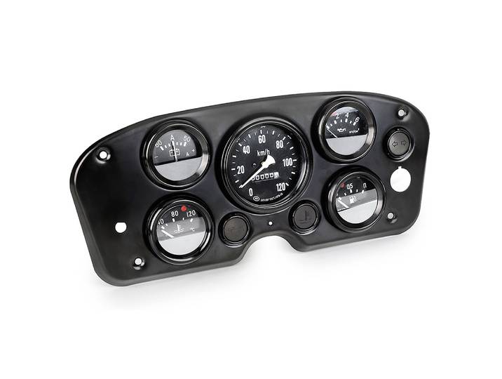 Tableau de bord numérique automobile universel pour voitures, kit 5-en-1 de température de l'eau/voltmètre, tableau de bord numérique Jimny