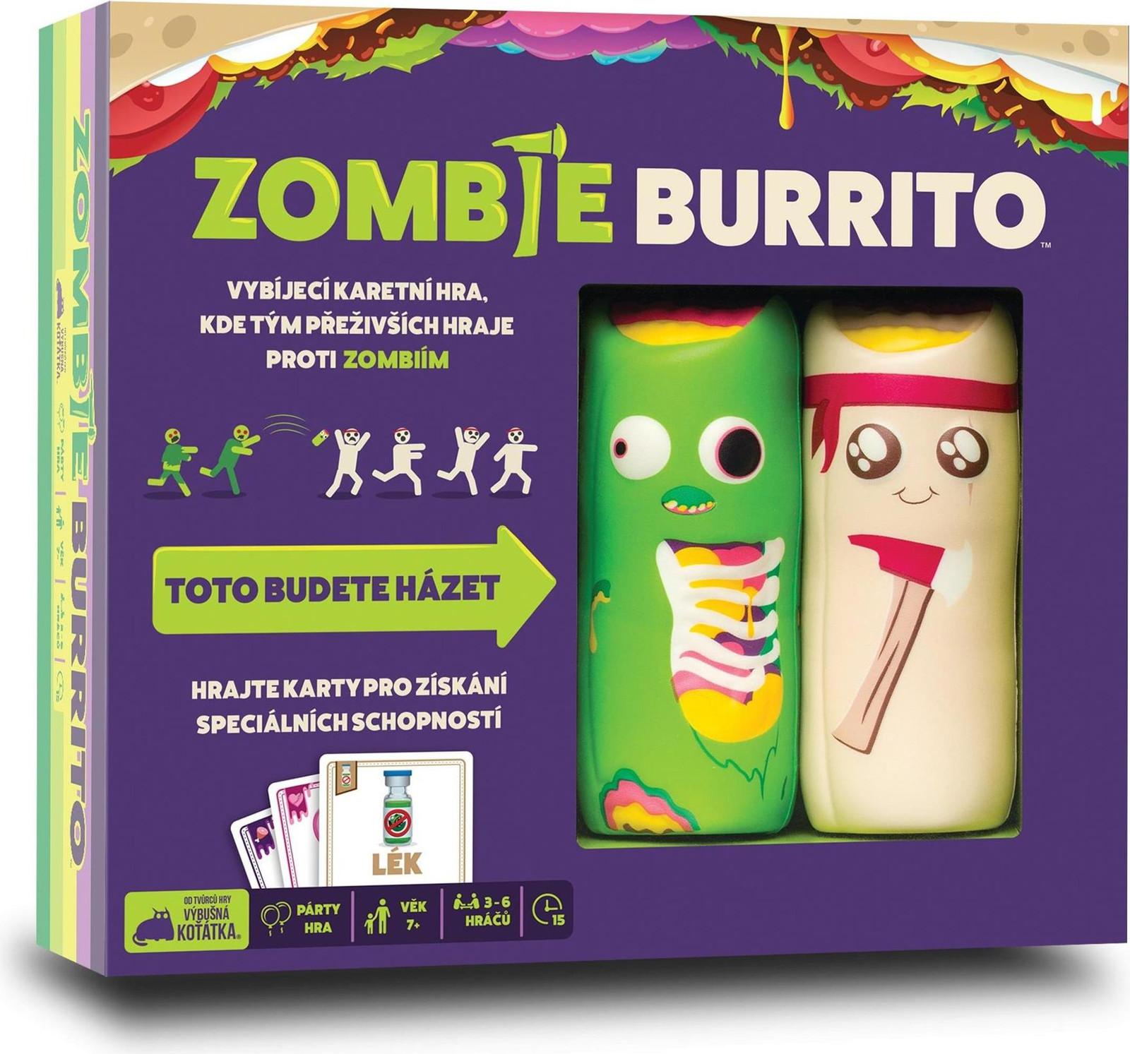 Asmodee Zombie Burrito bordspel