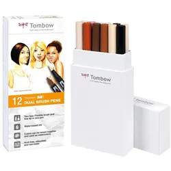 Tombow, Malstifte, ABT Dual Brush Pen (12x)