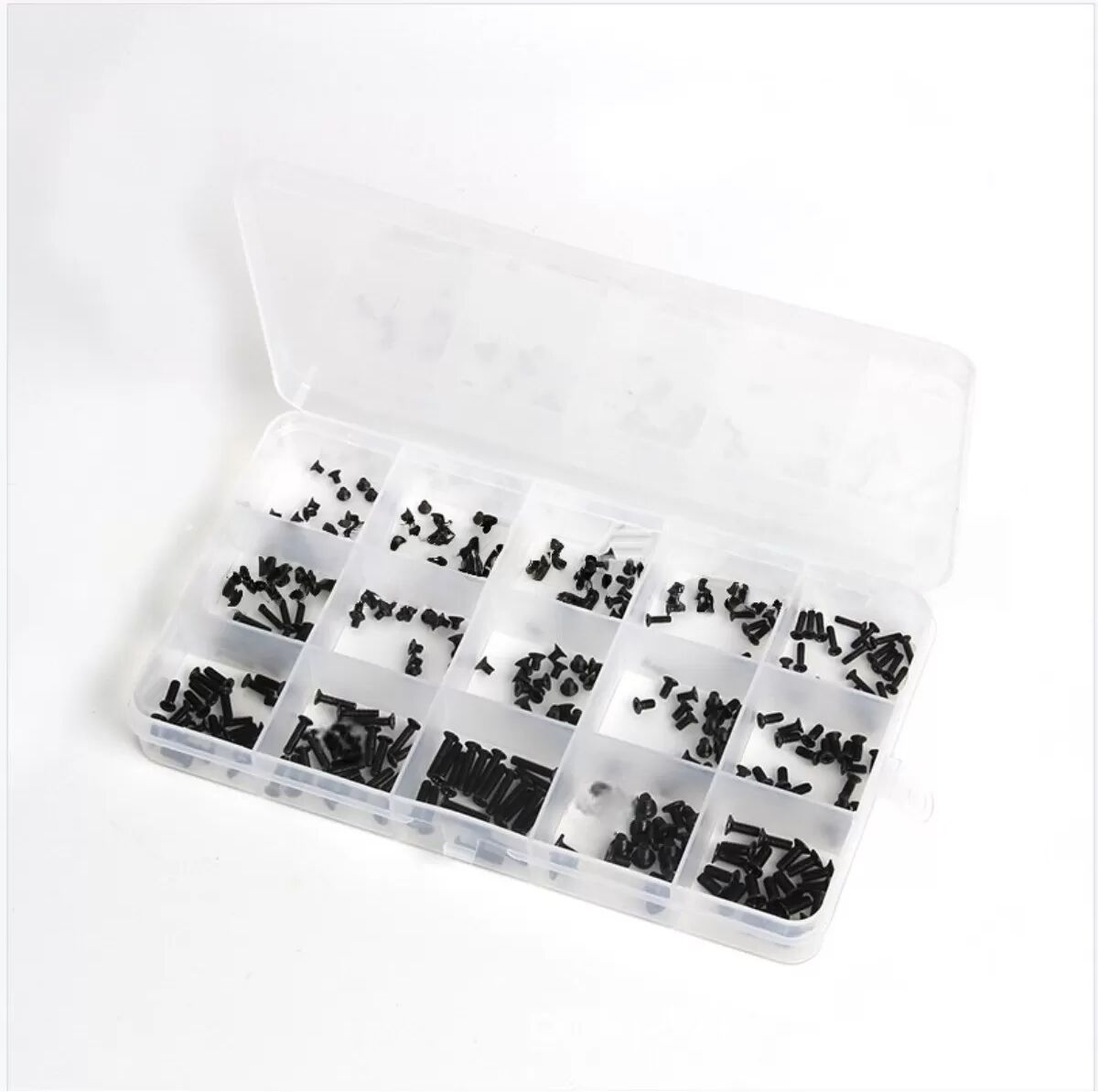 INF Kit 300 vis de réparation pour ordinateur portable – Acier au carbone noir M2/M2.5/M3, vis de précision pour ordinateurs et