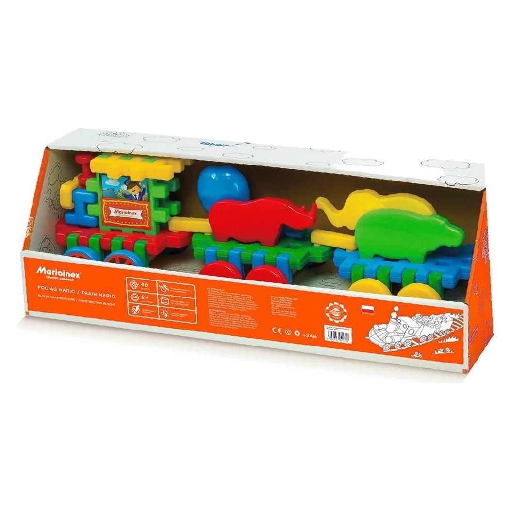 Marioinex Bau Blöcke Trai n Mario (901311)