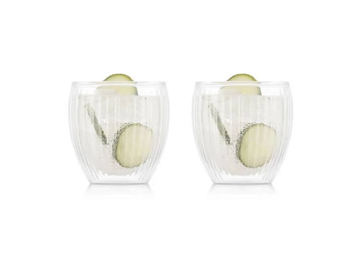 Bodum Verre à double paroi Pavina 20 cl Lot de 2 Clair