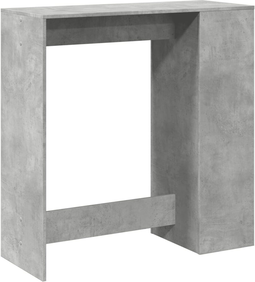 DEvidaxl 33-9 Rectangular Dining Table Concrete grey