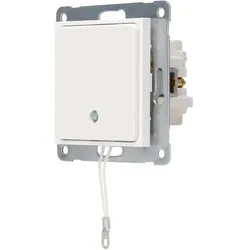 Kopp 295829001 HK07 - Zugschalter mit Abdeckung, Farbe: reinweiß